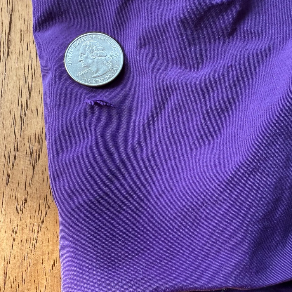 Lands End Snow Bibs Purple Youth size 14 - Picture 2 of 5